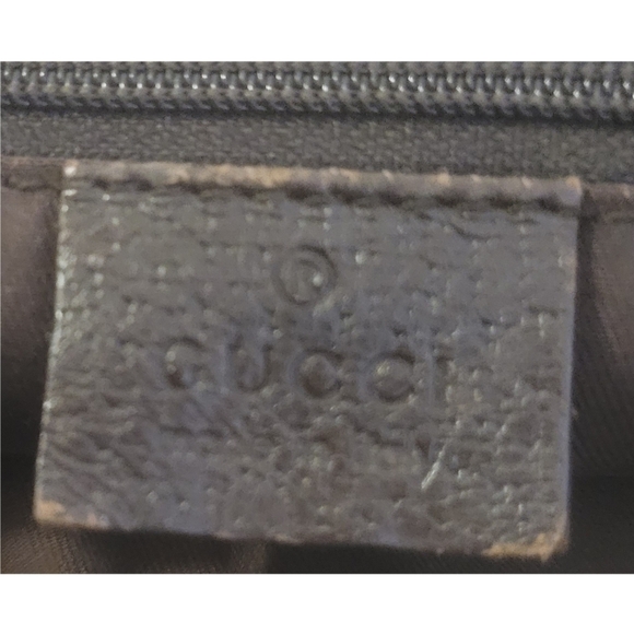 Gucci GG Eclipse Purse Brown Tan Logo Canvas Fabric Shoulder Bag Designer Retro - Picture 11 of 16